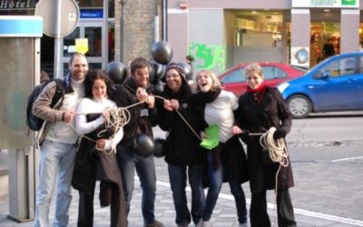 écolo j organisait son action “Copenhague” ce dimanche 22 novembre à Bastogne
