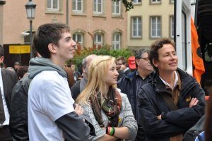 Romain Gaudron et Cécile Thibaut