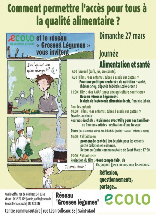 Conférence "Alimentation et santé"