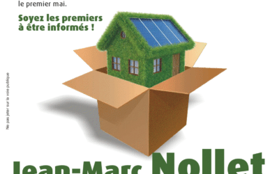 Jean-Marc Nollet, ministre du Logement et de l’Energie, présente l’écopack à Vielsalm