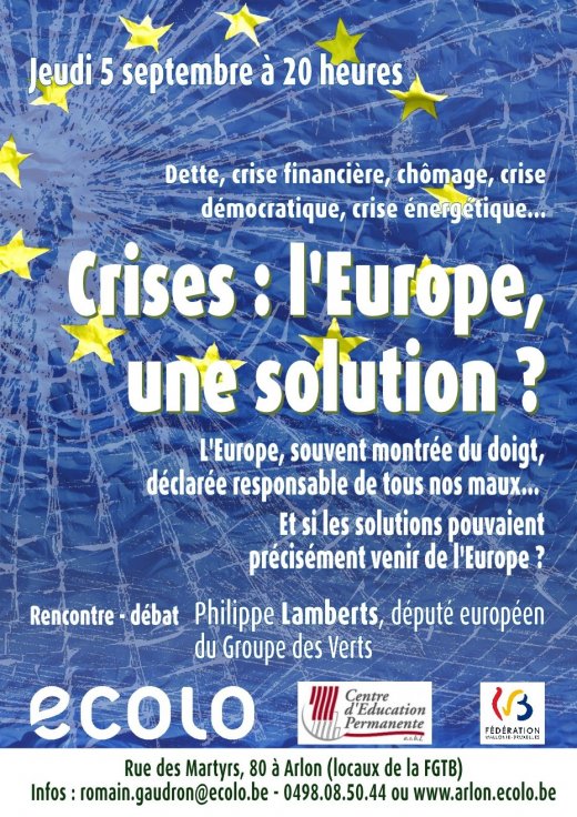 Crises: l'Europe, une solution?